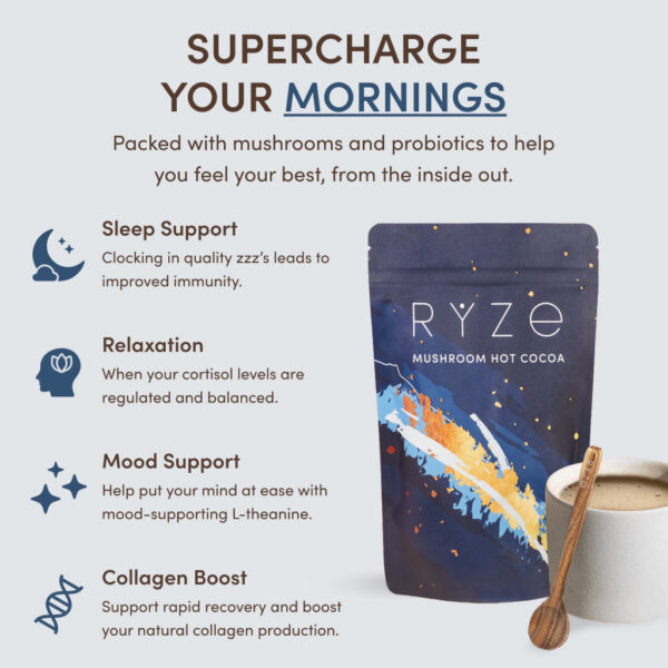 RYZE Nighttime Mushroom Cocoa Starter Bag - Image 5