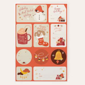 FREE Holiday Labels